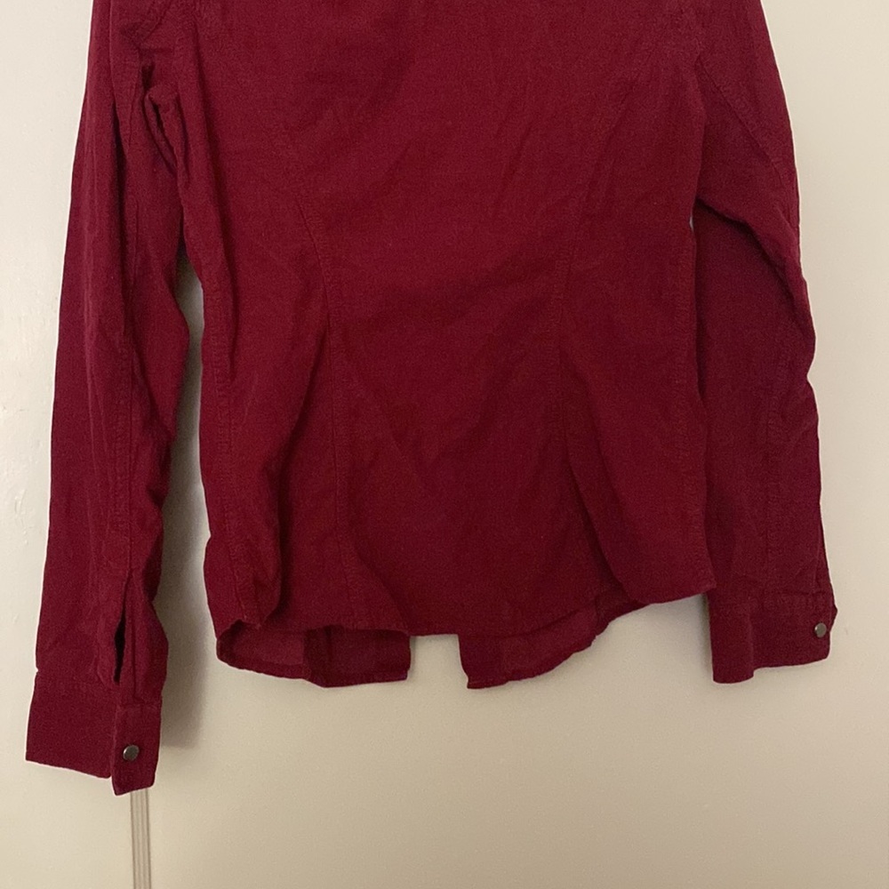 Guess Red Button Down Size: S - image 8